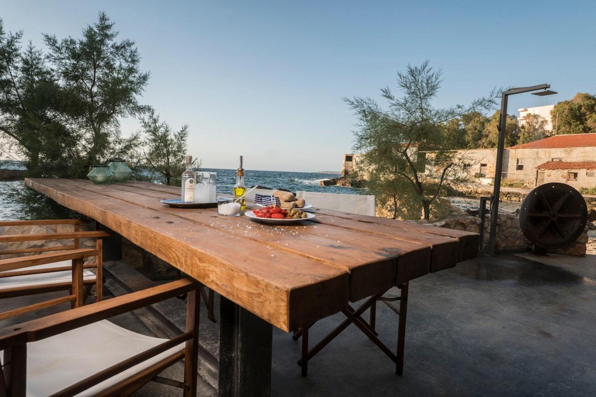 Kito- Transformed House On The Water'S Edge Villa Chania  Exterior photo