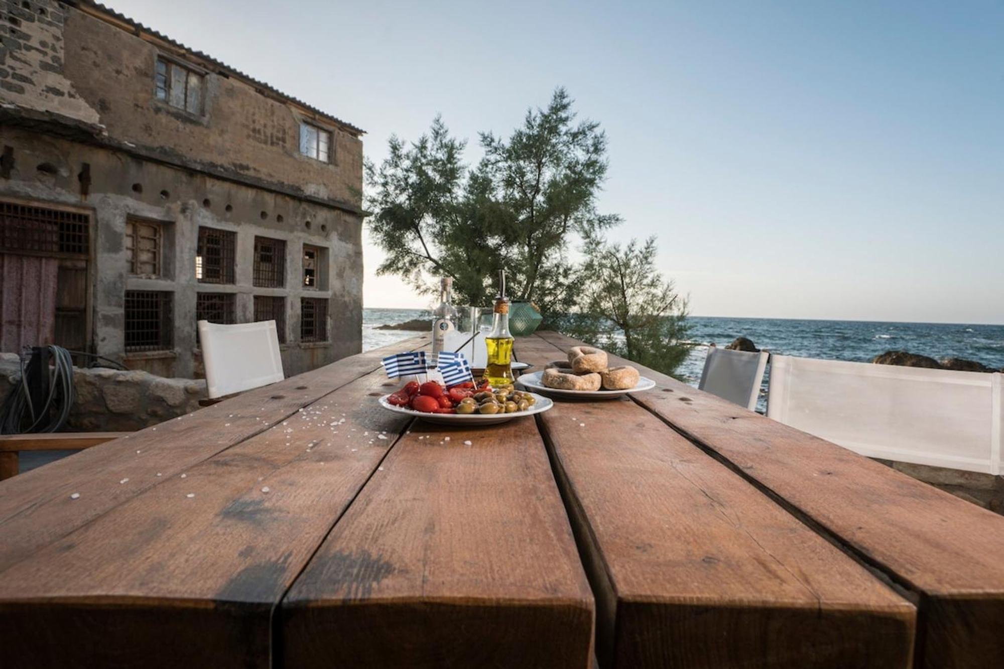 Kito- Transformed House On The Water'S Edge Villa Chania  Exterior photo